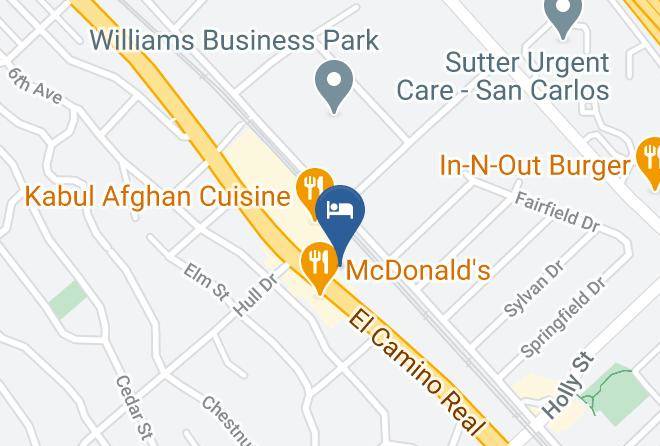 San Mateo - Country Inn & Suites By Radisson San Carlos Ca Maps
