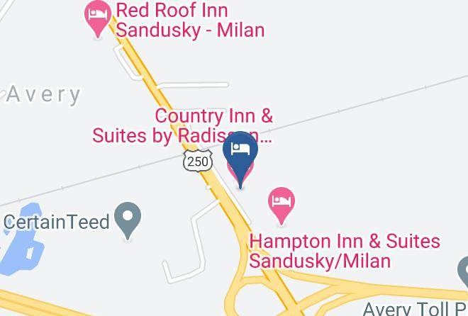 Erie - Country Inn & Suites By Radisson Sandusky South Oh Maps