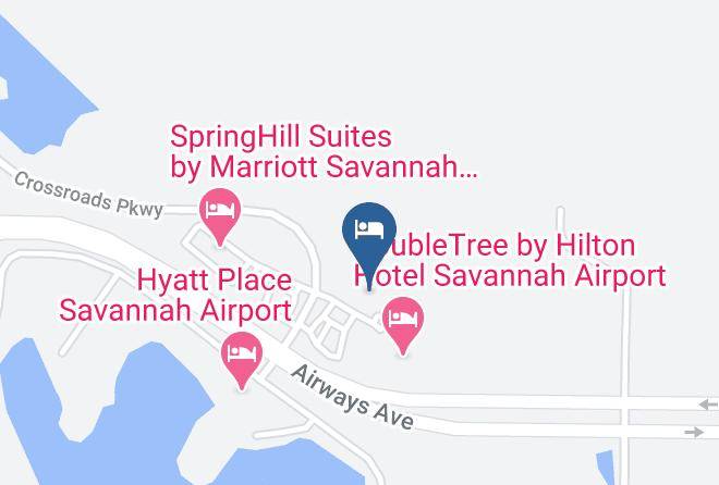 Country Inn & Suites By Radisson Savannah Airport Ga Map