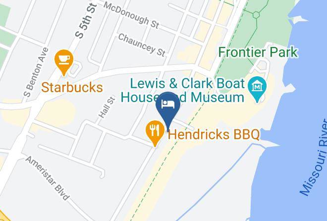 Country Inn & Suites By Radisson St Charles Mo Map