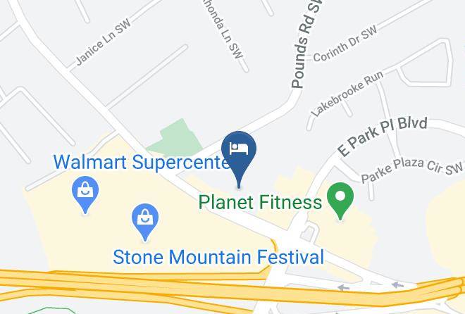 Gwinnett - Country Inn & Suites By Radisson Stone Mountain Ga Maps