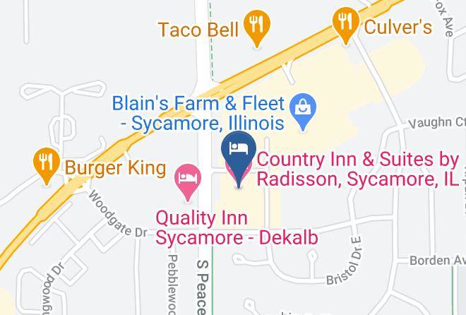 Dekalb - Country Inn & Suites By Radisson Sycamore Il Maps