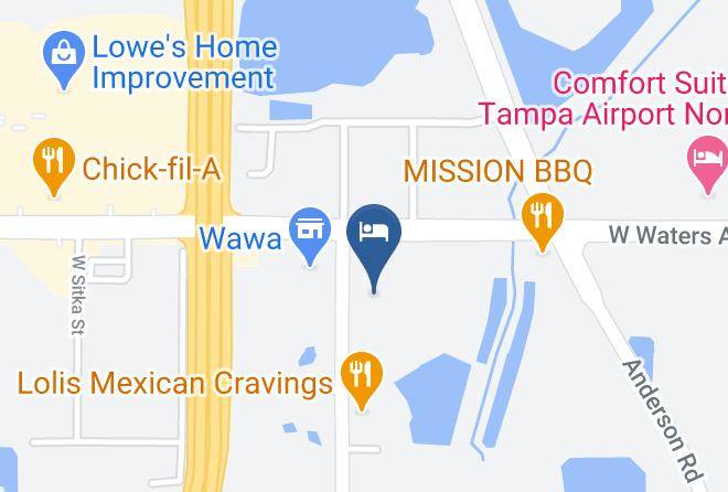 Hillsborough - Country Inn & Suites By Radisson Tampa Airport North Fl Maps