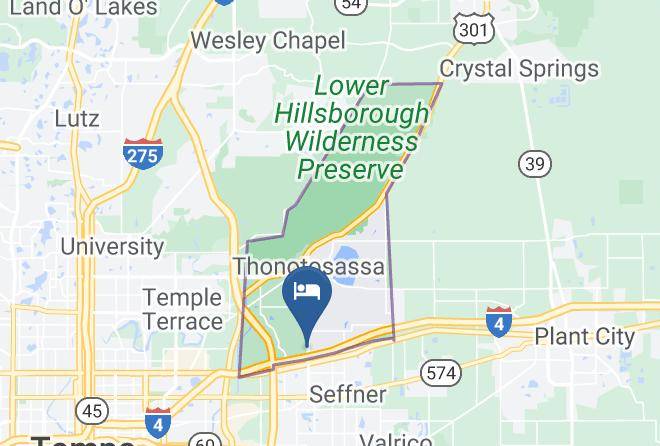 Hillsborough - Country Inn & Suites By Radisson Tampa Casino Fairgrounds Fl Maps