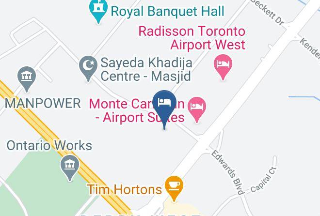 Peel - Country Inn & Suites By Radisson Toronto Mississauga On Maps