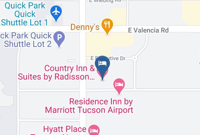 Pima - Country Inn & Suites By Radisson Tucson Airport Az Maps