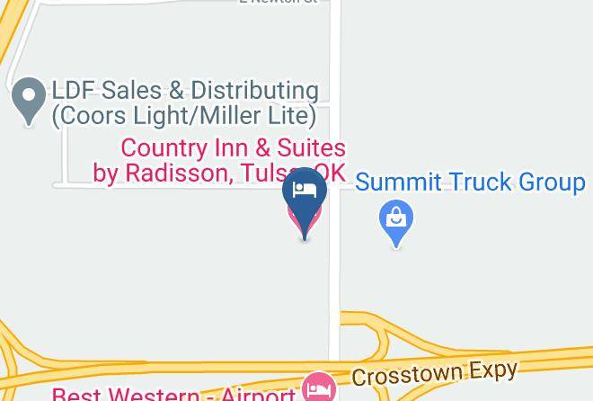 Tulsa - Country Inn & Suites By Radisson Tulsa Ok Maps