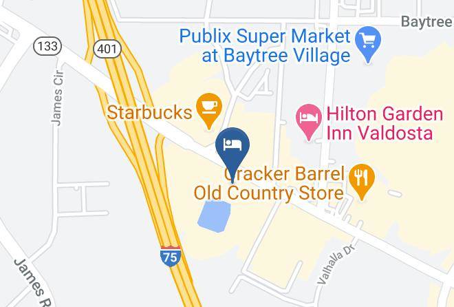 Lowndes - Country Inn & Suites By Radisson Valdosta Ga Maps