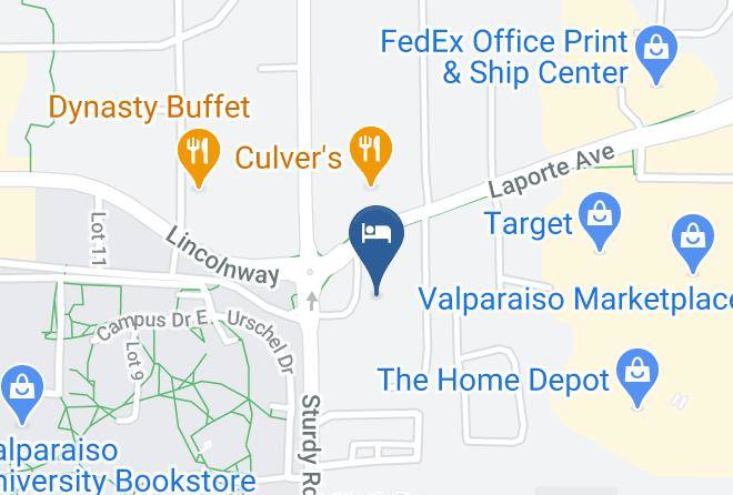 Porter - Country Inn & Suites By Radisson Valparaiso In Maps