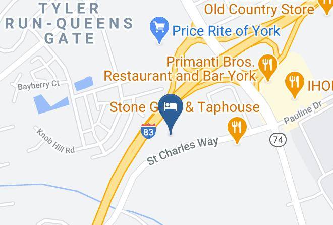 York - Country Inn & Suites By Radisson York Pa Maps