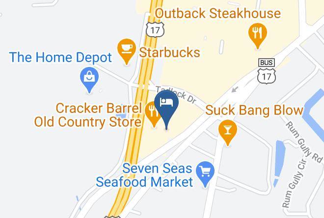 Horry - Country Inn & Suites By Radisson Murrells Inlet Sc Maps
