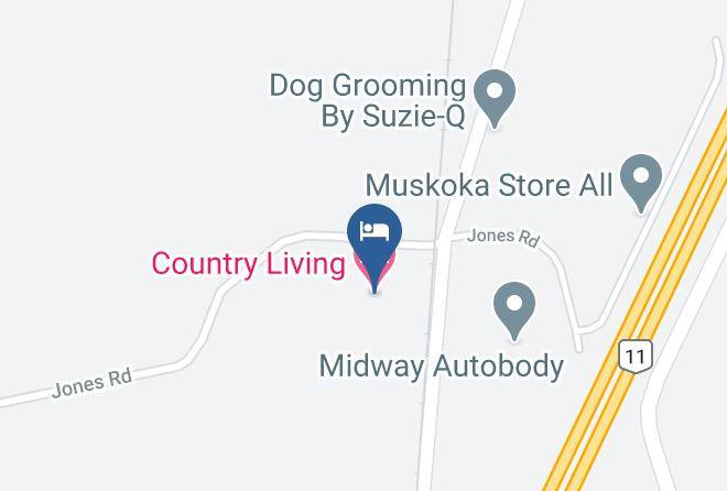 Muskoka - Country Living Maps