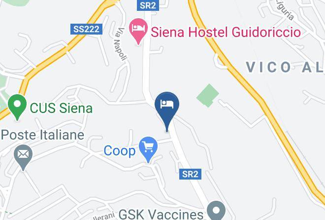 Siena - Country Lodge B&b Siena Maps