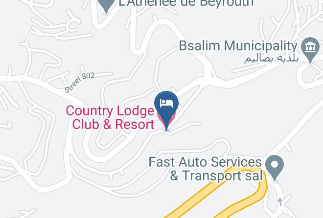 Maten - Country Lodge Club & Resort Maps
