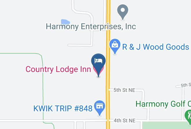 Fillmore - Country Lodge Inn Maps