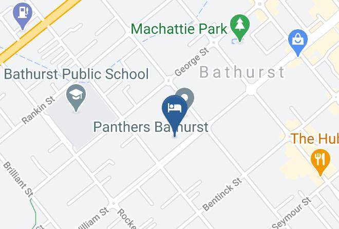 Bathurst Regional - Country Lodge Motor Inn Maps