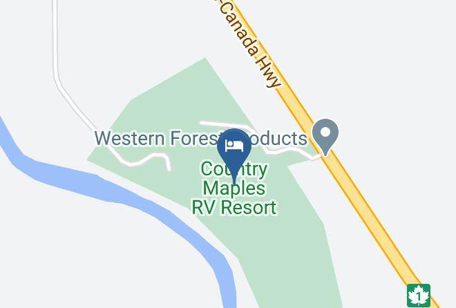 Cowichan Valley - Country Maples Rv Resort Maps