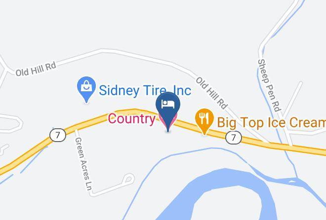 Otsego - Country Motel Maps