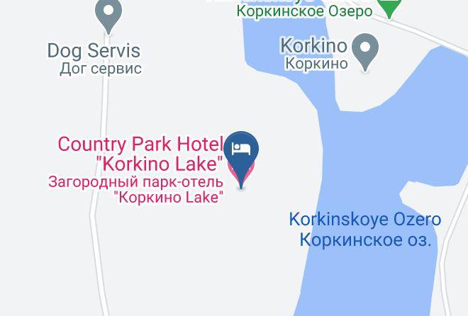 Vsevolozhsky District - Country Park Hotel Korkino Lake Maps