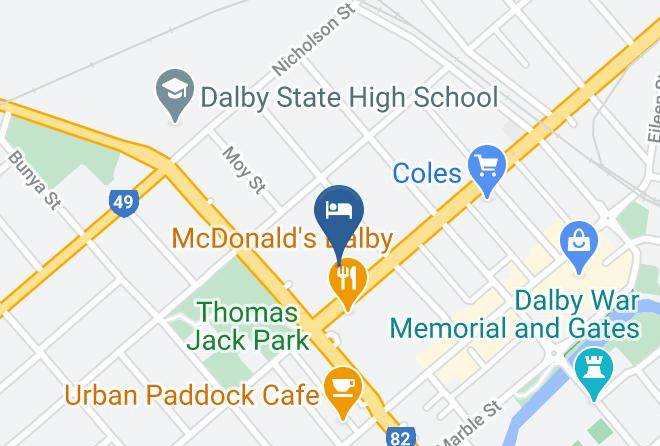 Western Downs - Country Pathfinder Motor Inn Maps