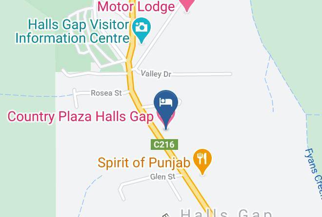 Northern Grampians - Country Plaza Halls Gap Maps