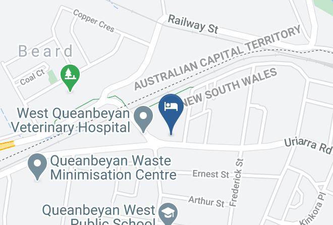 Queanbeyan Palerang Regional - Country Plaza Queanbeyan Maps