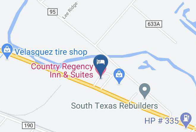 Brazoria - Country Regency Inn & Suites Maps