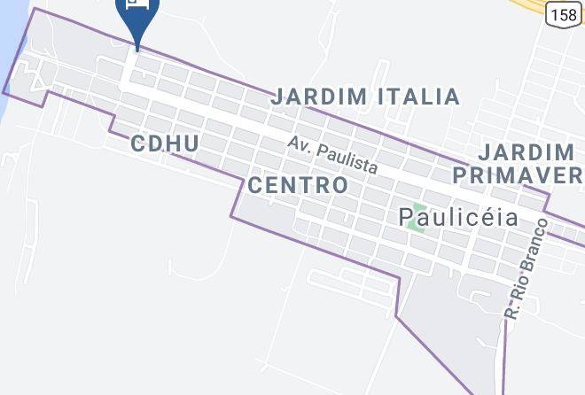 Pauliceia - Country Rio Hotel E Restaurante Maps