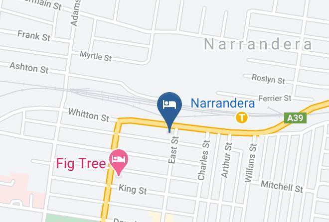 Narrandera - Country Roads Motor Inn Maps