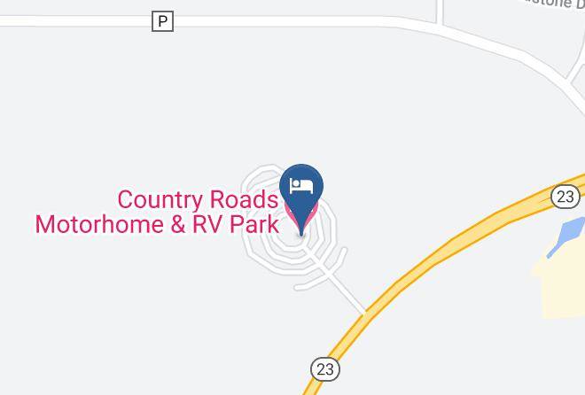 Sauk - Country Roads Motorhome & Rv Park Maps