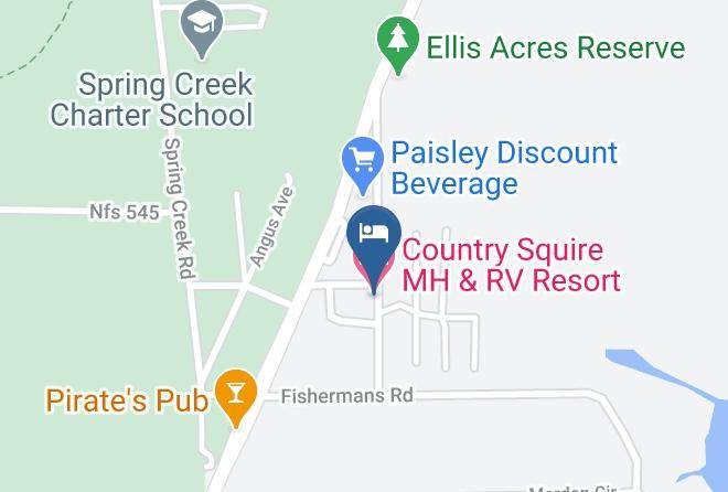 Lake - Country Squire Mh & Rv Resort Maps