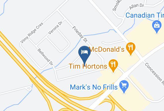 Renfrew - Country Squire Motel Maps