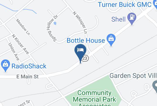 Lancaster - Country Squire Motor Inn Maps