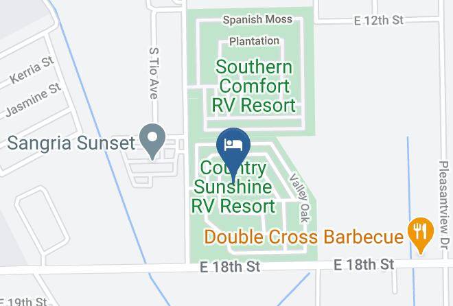 Hidalgo - Country Sunshine Rv Resort Maps