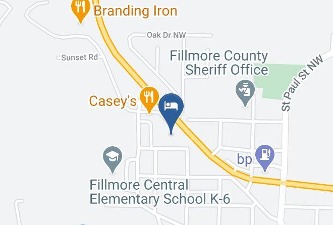Fillmore - Country Trails Inn & Suites Maps