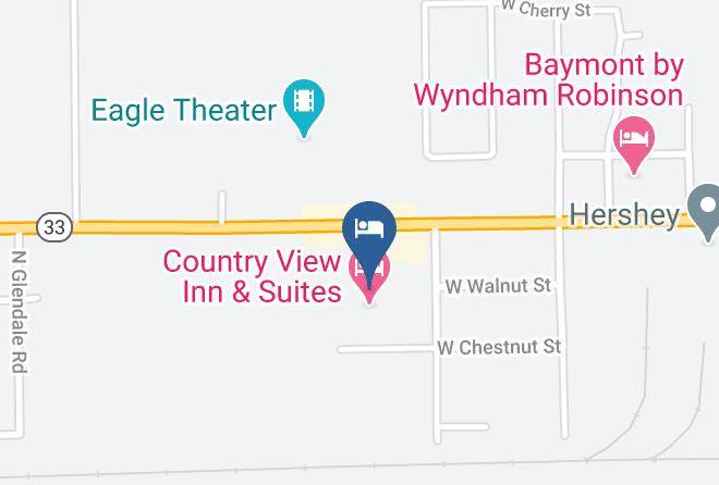 Crawford - Country View Inn & Suites Maps