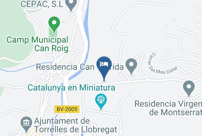 Barcelona - Countryside Bcn Bb Maps