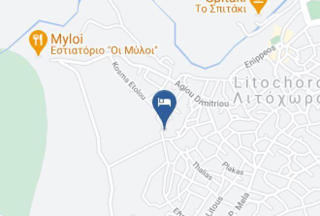 Pieria - Countryside Boutique Hotel To Palio Litohoro Maps