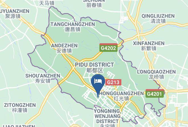 Chengdu - Countryside City Hotel Maps