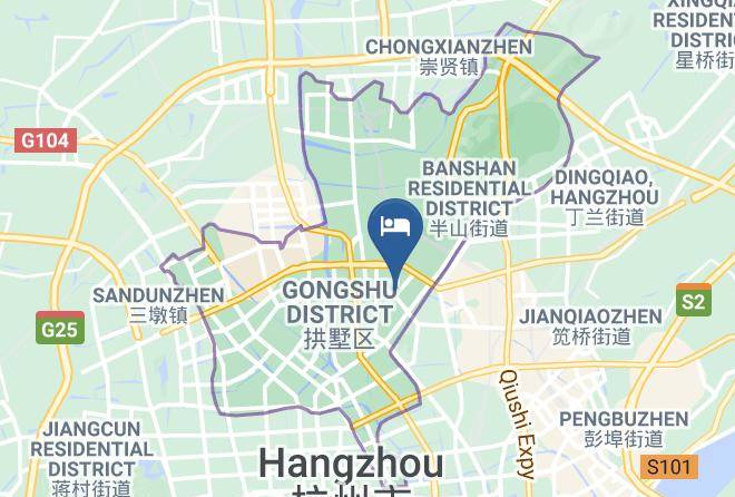 Hangzhou - County Holiday City Maps