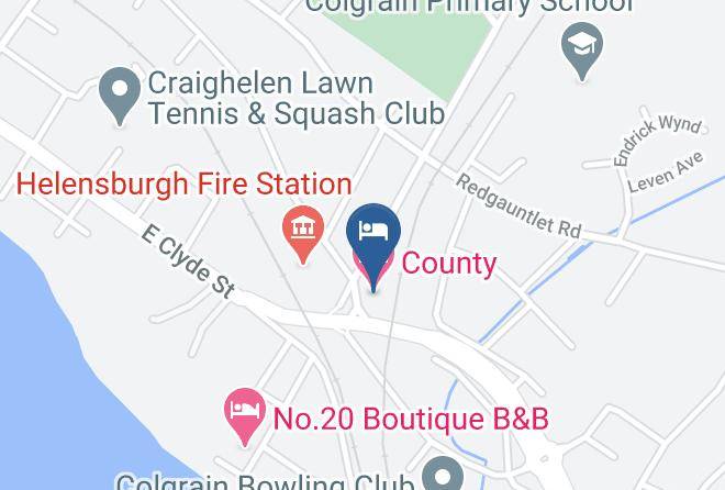 Argyll And Bute - County Hotel Maps