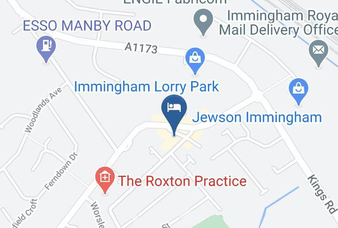 North East Lincolnshire - County Hotel Immingham Maps