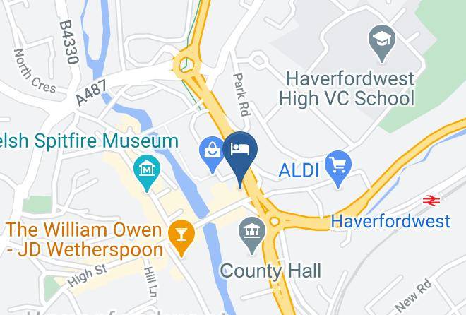 Pembrokeshire - County Hotel Maps