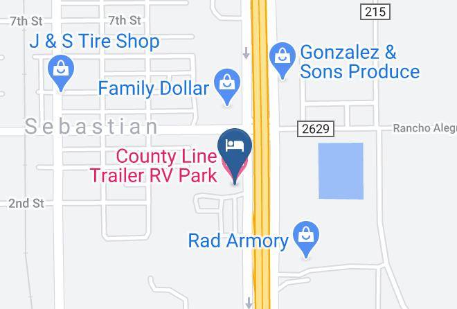 Willacy - County Line Trailer Rv Park Maps