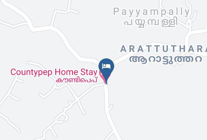 Mananthavady - Countypep Home Stay Maps