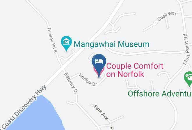 Kaipara - Couple Comfort On Norfolk Maps