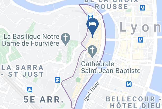 Rhone - Cour Des Loges Lyon A Radisson Collection Hotel Maps