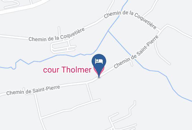 Calvados - Cour Tholmer Maps