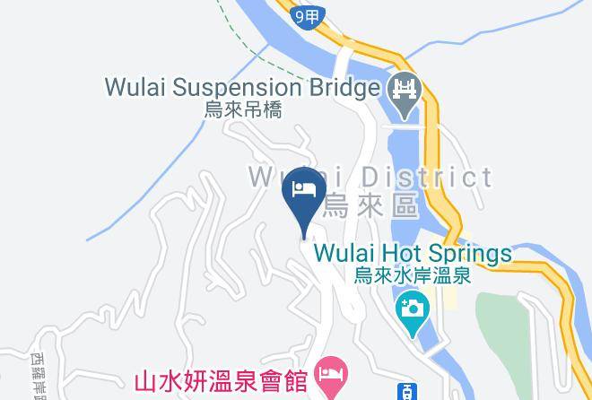 Courier Station Kaart - New Taipei City - Wulai District