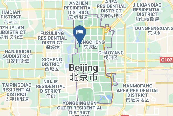 Dongcheng District - Cours Et Pavillons Maps